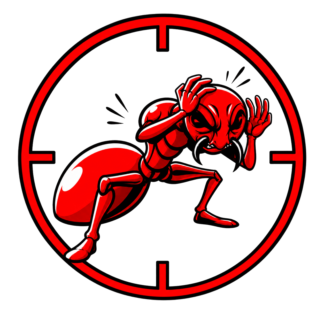 Bad Bug Pest Control ant mascot